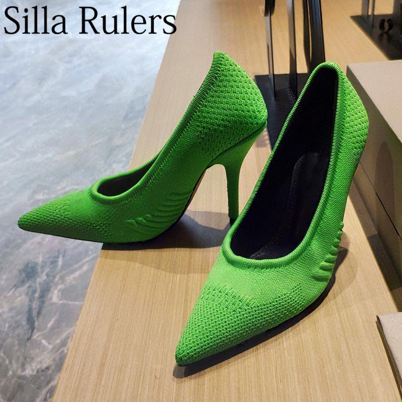 Dress Shoes Designer Pointed Toe High Heels Pumps Woman Thin Party Stretch Fabric For, White
Dress Shoes Designer Pointed Toe High Heels Pumps Woman Thin Party Stretch Fabric For, White