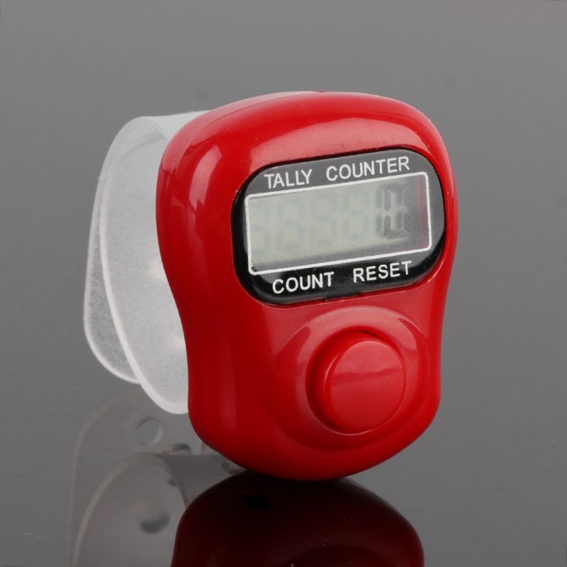 Mini Stitch Marker And Rij Vinger Teller Lcd Electronic Digital Telling Device For Sewing Breien Weave Tool Finger Teller