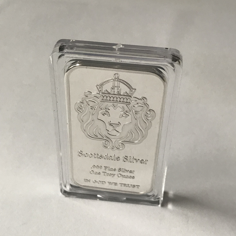 10 Pcs Non Magnetic Scottsdale Lion Head Coin Craft Brass Core Silver Plated Bullion 1 OZ Ingot 50 X 28 Mm Home Decoration Gift Collectible Commemorative Bar
10 Pcs Non Magnetic Scottsdale Lion Head Coin Craft Brass Core Silver Plated Bullion 1 OZ Ingot 50 X 28 Mm Home Decoration Gift Collectible Commemorative Bar