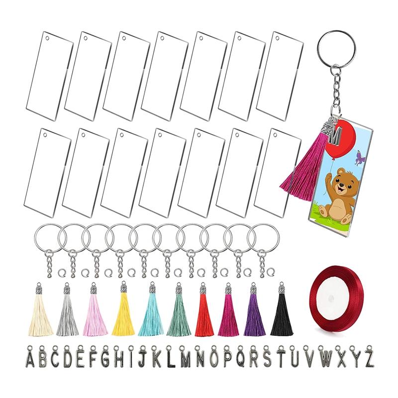 Keychains Acrylic Blank,Rectangle Discs Christmas Ornaments, Colorful Tassels Decorations For DIY Projects And Crafts
Keychains Acrylic Blank,Rectangle Discs Christmas Ornaments, Colorful Tassels Decorations For DIY Projects And Crafts