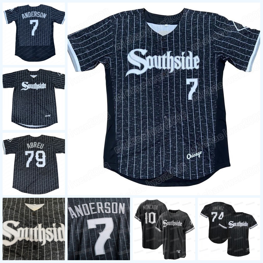 Southsid White Sox 2021 City Connect Jersey Chicago Yoan Moncada Jose Abreu Tim Anderson Lucas Giolito Luis Robert Keuchel Encarnacion Yolmer Sanchez Garcia, Youth cool base
Southsid White Sox 2021 City Connect Jersey Chicago Yoan Moncada Jose Abreu Tim Anderson Lucas Giolito Luis Robert Keuchel Encarnacion Yolmer Sanchez Garcia, Youth cool base