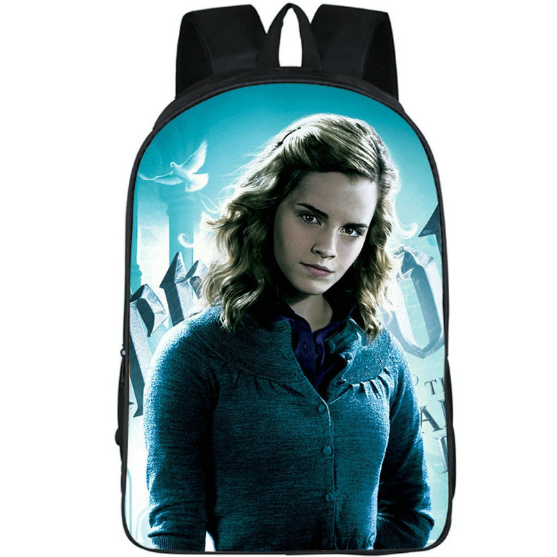 Hermione Granger backpack Quality day pack Jane school bag Leisure packsack Picture rucksack Sport schoolbag Outdoor daypack
Hermione Granger backpack Quality day pack Jane school bag Leisure packsack Picture rucksack Sport schoolbag Outdoor daypack