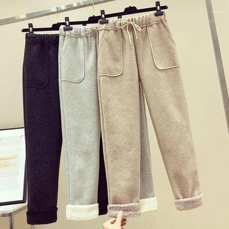Women's Pants & Capris Fashion Women Pant Winter Thick Cashmere Solid Keep Warm Pocket Casual Trousers Plus Size Harem 20211, Black;white
Women's Pants & Capris Fashion Women Pant Winter Thick Cashmere Solid Keep Warm Pocket Casual Trousers Plus Size Harem 20211, Black;white