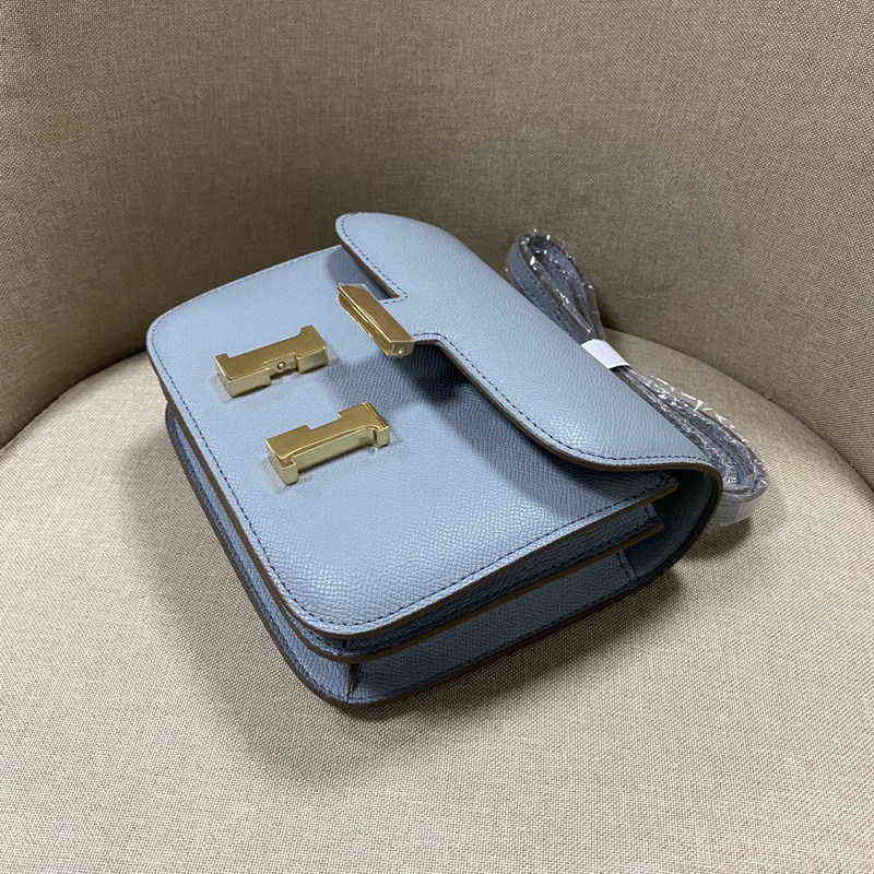 Shoulder Bags Model Luxury Brand Handbag Buckle Leater Stewardess Classic Messenger wit Box 1210