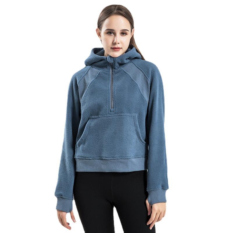 Gym Clothing Women's Sports Female Hooded Pullovers Fleece Activewear Thickern Warm Cropped Pouch Pocket Neck Zipper Overhead Running Design, White;black
Gym Clothing Women's Sports Female Hooded Pullovers Fleece Activewear Thickern Warm Cropped Pouch Pocket Neck Zipper Overhead Running Design, White;black