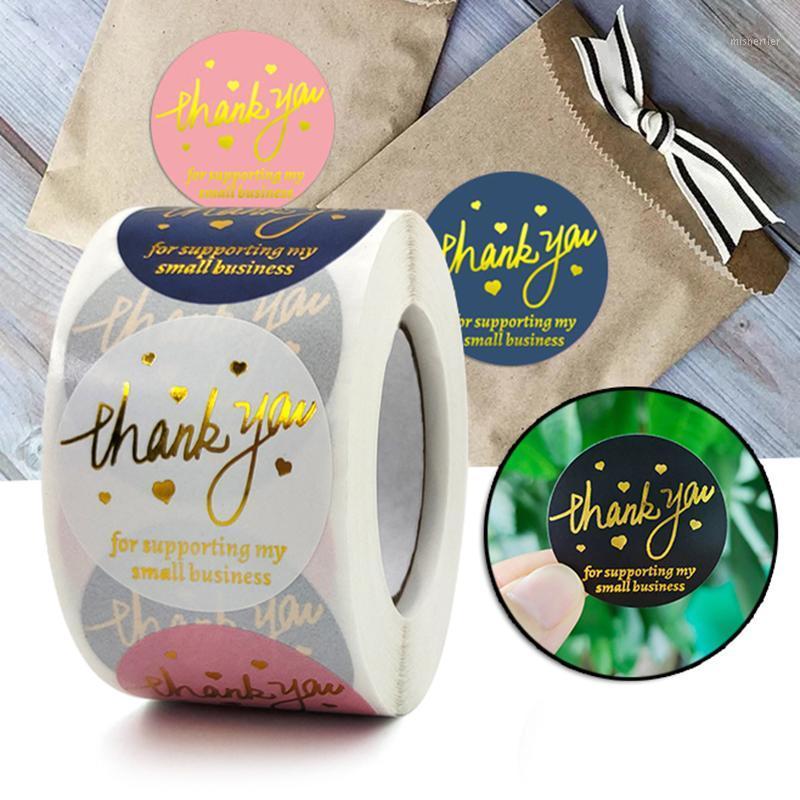 Gift Wrap 500pcs/Roll Bronzing Thank You Stickers Colorful Round For Wedding Birthday Party Favor Holiday Celebration
Gift Wrap 500pcs/Roll Bronzing Thank You Stickers Colorful Round For Wedding Birthday Party Favor Holiday Celebration