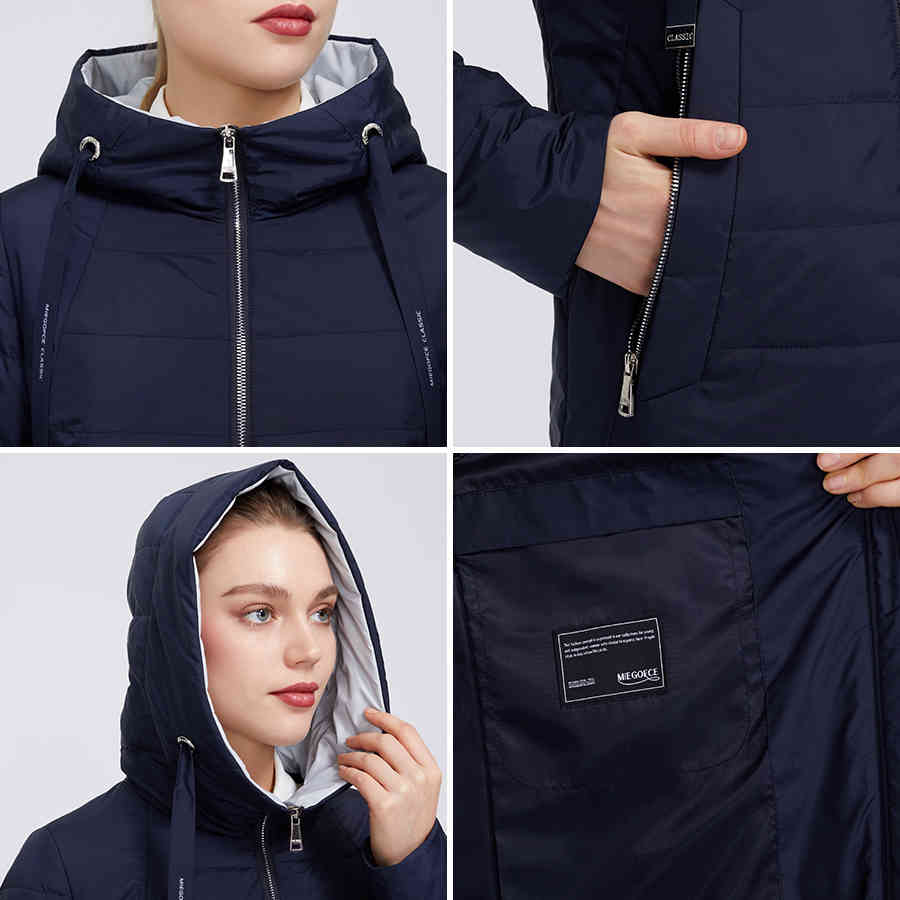 MIEGOFCE New Design Spring Jacket Windproof Warm Parka European and American Female Model Women's Coat 200921, Black
MIEGOFCE New Design Spring Jacket Windproof Warm Parka European and American Female Model Women's Coat 200921, Black