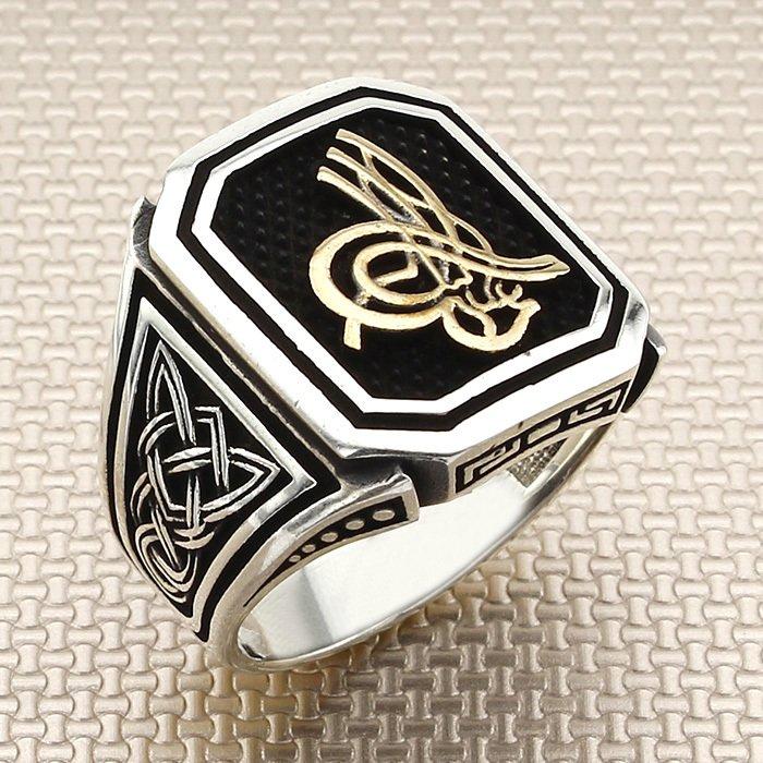 Sterling Silver Ottoman Tughra Motif Ring Sultan Collection Handmade Oxidized For Men Made In Turkey Cluster Rings
Sterling Silver Ottoman Tughra Motif Ring Sultan Collection Handmade Oxidized For Men Made In Turkey Cluster Rings