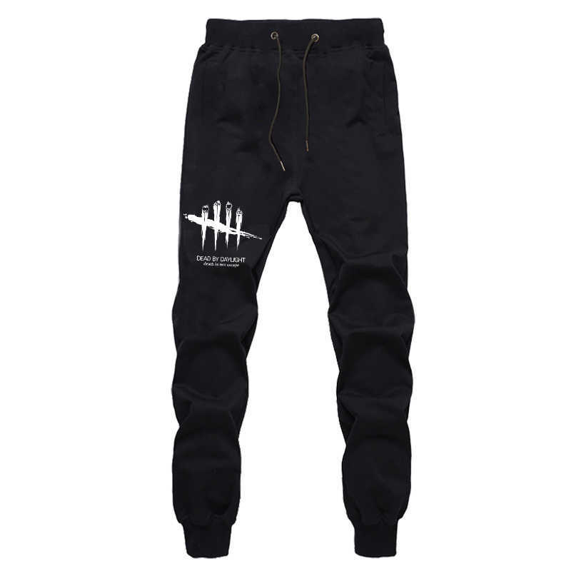 Autumn Winter Harajuku Fitness Joggers Workout Trousers Dead By Daylight Pants Boys Streetwear Sweatpants Cotton Trousers Mens X0723 - view 4