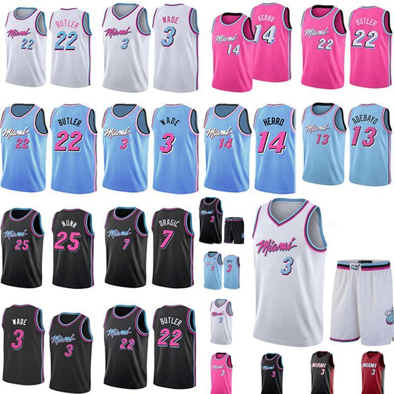 New Miami Heat Vice City dwayne 3 wade Bam 13 nba Jimmy Tyler 22 Butler 14 Herro Adebayo stitched basketball jerseys, Black;red
New Miami Heat Vice City dwayne 3 wade Bam 13 nba Jimmy Tyler 22 Butler 14 Herro Adebayo stitched basketball jerseys, Black;red