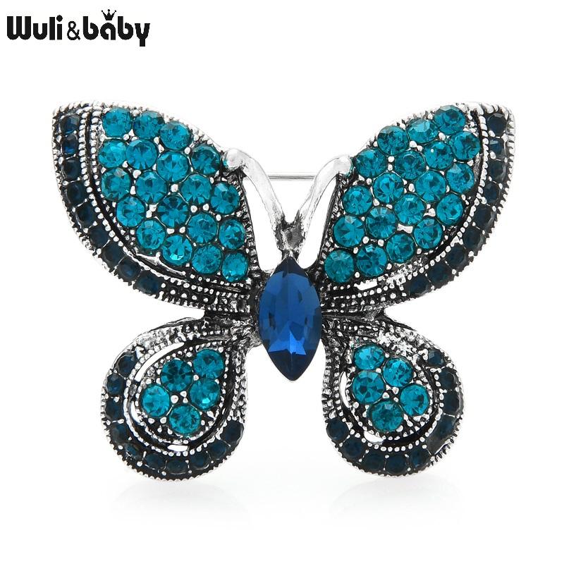 Pins, Brooches Wuli&baby Sparkling Rhinestone Butterfly Women Men Blue Insect Party Office Brooch Pins Gifts, Gray
Pins, Brooches Wuli&baby Sparkling Rhinestone Butterfly Women Men Blue Insect Party Office Brooch Pins Gifts, Gray