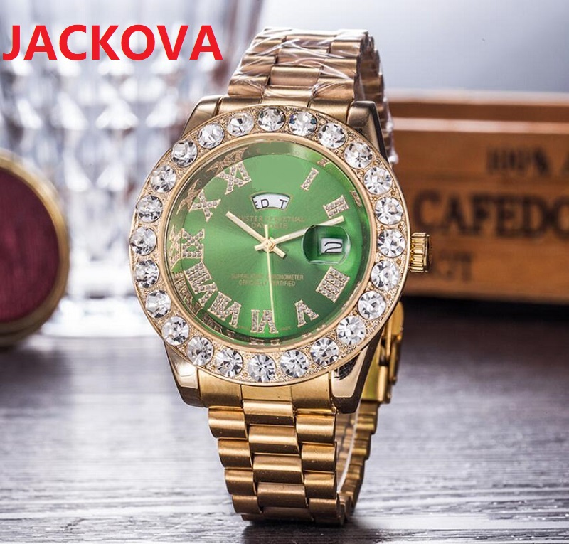 43mm Big Rhinestone Diamonds Womens Mens Watches Fashion Man Lady Quartz Elegant Dress Relogio Famous Luxury Rose gold Stainless Steel Silve, Slivery;brown
43mm Big Rhinestone Diamonds Womens Mens Watches Fashion Man Lady Quartz Elegant Dress Relogio Famous Luxury Rose gold Stainless Steel Silve, Slivery;brown