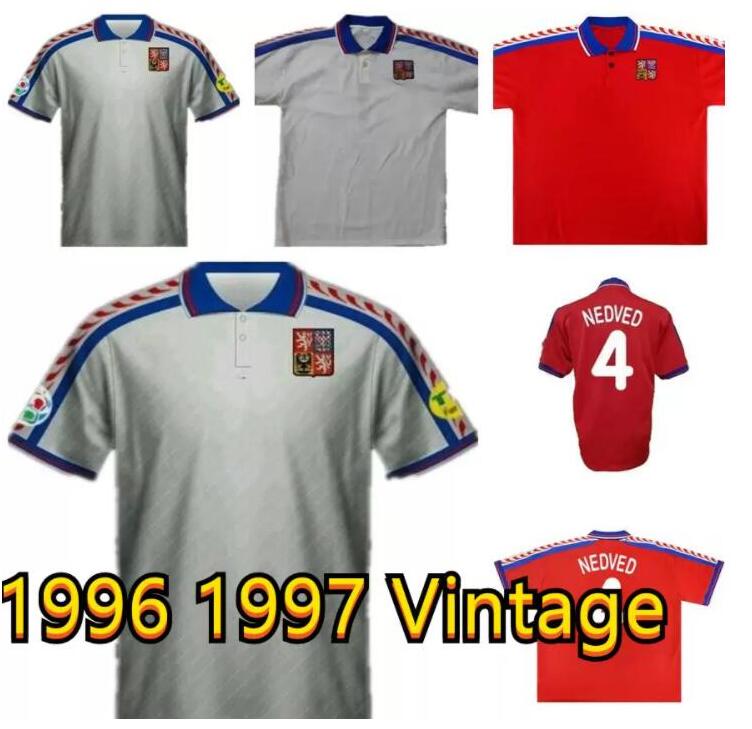 1996 Euro República Czech Retro Fútbol Jersey 96 97 Nedved Poborsky Berger Vintage Classic Football Shirt
1996 Euro República Czech Retro Fútbol Jersey 96 97 Nedved Poborsky Berger Vintage Classic Football Shirt