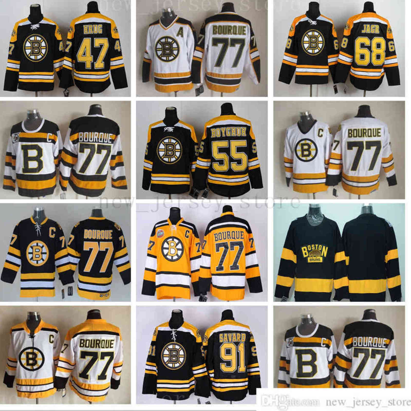 Vintage CCM 75th Hockey 77 Ray Bourque Jerseys Stitched 91 Marc Savard 68 Jaromir Jagr Johnny Boychuk Torey Krug Jersey, As the picture
Vintage CCM 75th Hockey 77 Ray Bourque Jerseys Stitched 91 Marc Savard 68 Jaromir Jagr Johnny Boychuk Torey Krug Jersey, As the picture