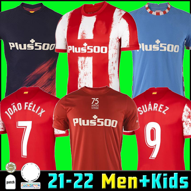 soccer jerseys 21 22 JOÃO FÉLIX 2021 2022 M.LLORENTE KOKE SAUL SUAREZ Correa Carrasco LEMAR camiseta football shirt uniforms men + kids kit sets 666, Home men + patch
soccer jerseys 21 22 JOÃO FÉLIX 2021 2022 M.LLORENTE KOKE SAUL SUAREZ Correa Carrasco LEMAR camiseta football shirt uniforms men + kids kit sets 666, Home men + patch