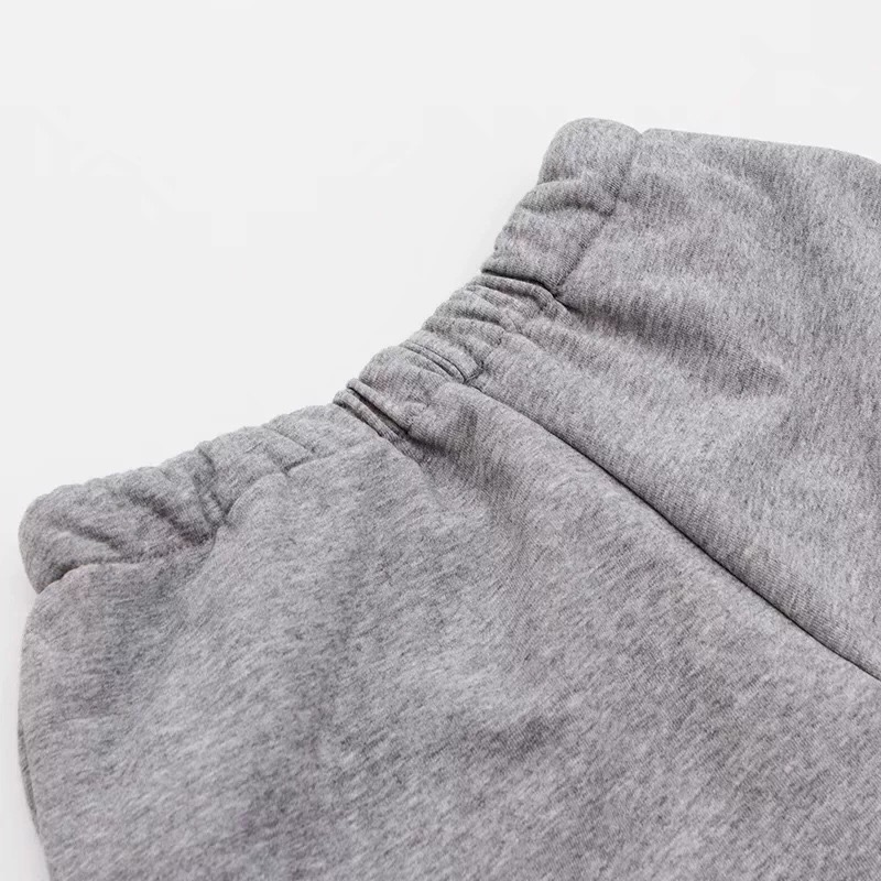 Home wear Women Side Pockets Cuffed Skinny Jogger Sports Trousers Vintage Sweat Pants 210429