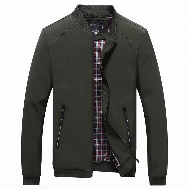 Spring Men Jacket Thin Slim Fashion Casual Spring and Autumn Jacket Tops, Black;brown
Spring Men Jacket Thin Slim Fashion Casual Spring and Autumn Jacket Tops, Black;brown