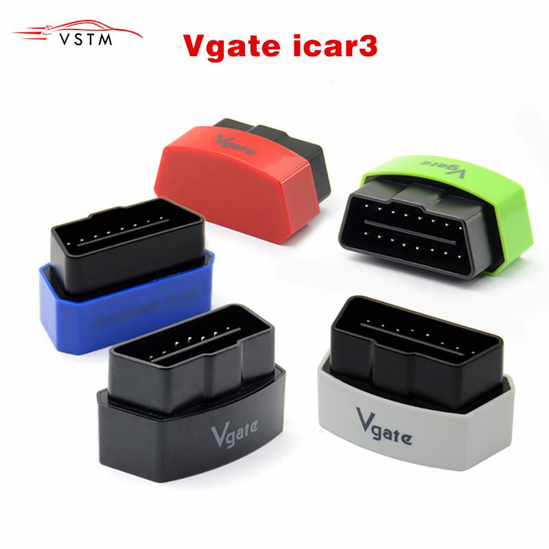 Code Readers & Scan Tools 2021 Vgate ICar3 ELM-327 Reader Bluetooth/WIFI OBDII ELM327 OBD2 Diagnostic Tool Interface
Code Readers & Scan Tools 2021 Vgate ICar3 ELM-327 Reader Bluetooth/WIFI OBDII ELM327 OBD2 Diagnostic Tool Interface