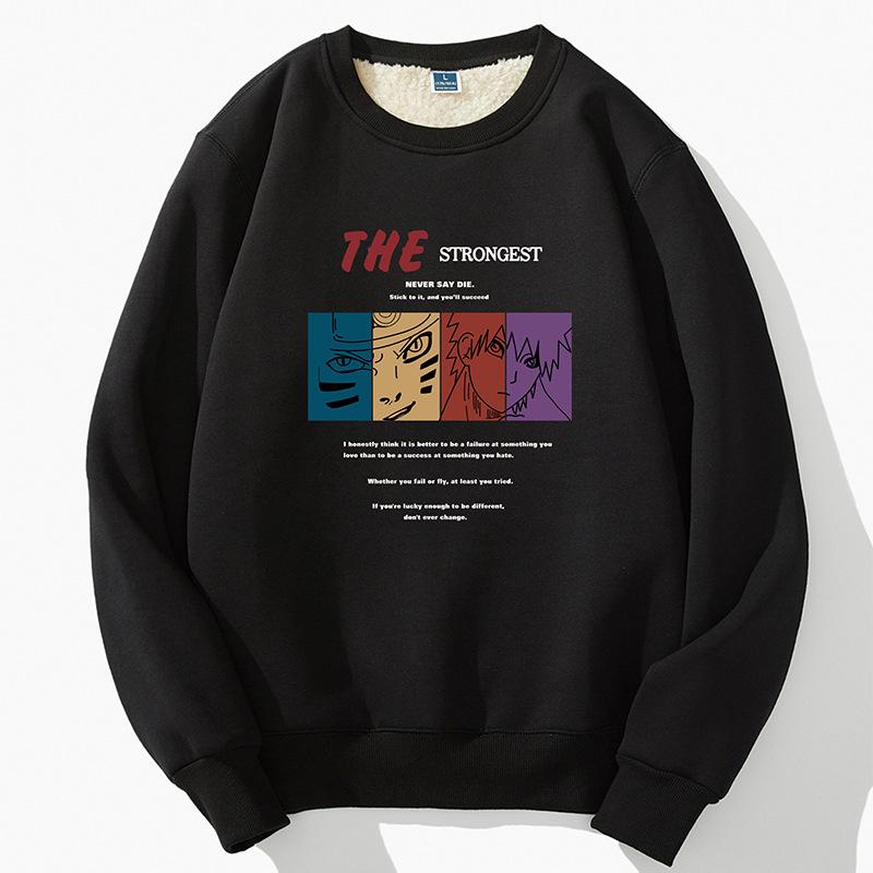 Men' Hoodies & Sweatshirts E2387 Winter Woolen Warm Sportswear Pullovers Men Loose Casual Fleece Thicken Cold-Proof Cartoon Print Fashion T, E2387 black
Men' Hoodies & Sweatshirts E2387 Winter Woolen Warm Sportswear Pullovers Men Loose Casual Fleece Thicken Cold-Proof Cartoon Print Fashion T, E2387 black