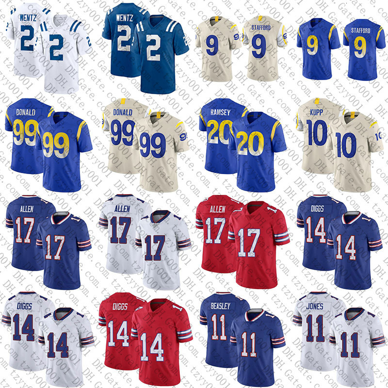 Mens 2 Carson Wentz 9 Matthew Stafford 2021 Football Jerseys 99 Aaron Donald 10 Cooper Kupp 20 Jalen Ramsey 17 Josh Allen 14 Stefon Diggs 11, Black;red
Mens 2 Carson Wentz 9 Matthew Stafford 2021 Football Jerseys 99 Aaron Donald 10 Cooper Kupp 20 Jalen Ramsey 17 Josh Allen 14 Stefon Diggs 11, Black;red