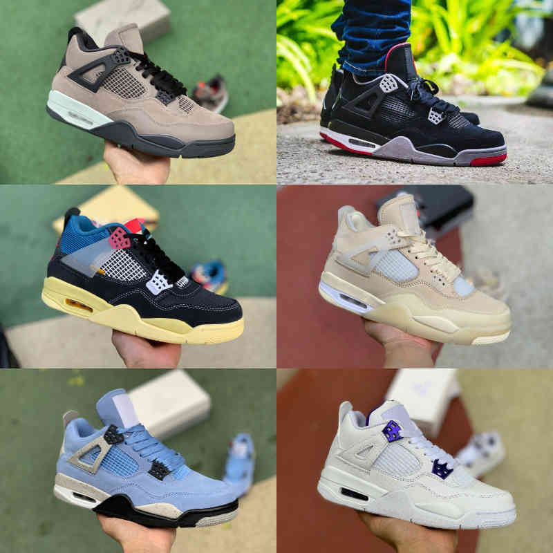 High Quality 4 4s Basketball Shoes Men Women New Cream Sail The White Cement Oreo Bred Court Purple JORDÁN UNIVERSITY BLUE Black Cat TAUPE HAZE BORDEAUX Sports Sneakers, T0017
High Quality 4 4s Basketball Shoes Men Women New Cream Sail The White Cement Oreo Bred Court Purple JORDÁN UNIVERSITY BLUE Black Cat TAUPE HAZE BORDEAUX Sports Sneakers, T0017