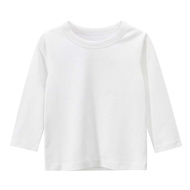 Melario Boys T-shirt Girls Clothing New Autumn Spring Fashion Children Top Long Sleeve Girls Cute Clothes Kid Pullover 210412