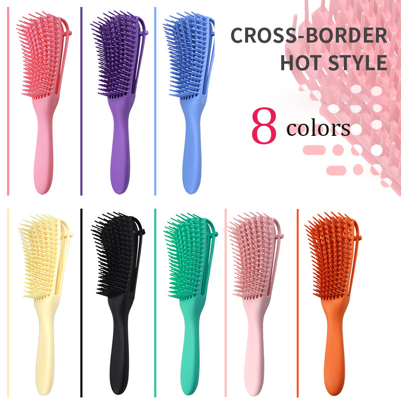 Colorful Scalp Massage Combs Detangling hair brushes Natural Detangler Tangle Removal Powerful Function Non-slip Design For Curling Wavy Long
Colorful Scalp Massage Combs Detangling hair brushes Natural Detangler Tangle Removal Powerful Function Non-slip Design For Curling Wavy Long