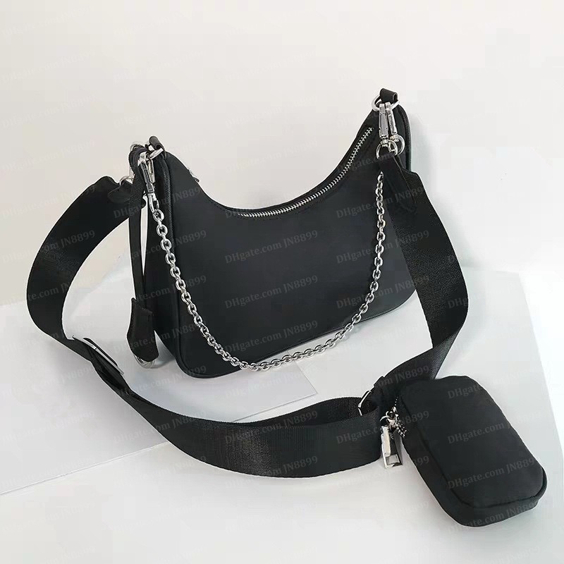 Fashion Bags Woman Shoulder Bags Wallet Nylon Handbags Designer Bestselling Women Chains Crossbody Bag Purses Wallets Luxury Messenger Purse JN8899, Black
Fashion Bags Woman Shoulder Bags Wallet Nylon Handbags Designer Bestselling Women Chains Crossbody Bag Purses Wallets Luxury Messenger Purse JN8899, Black