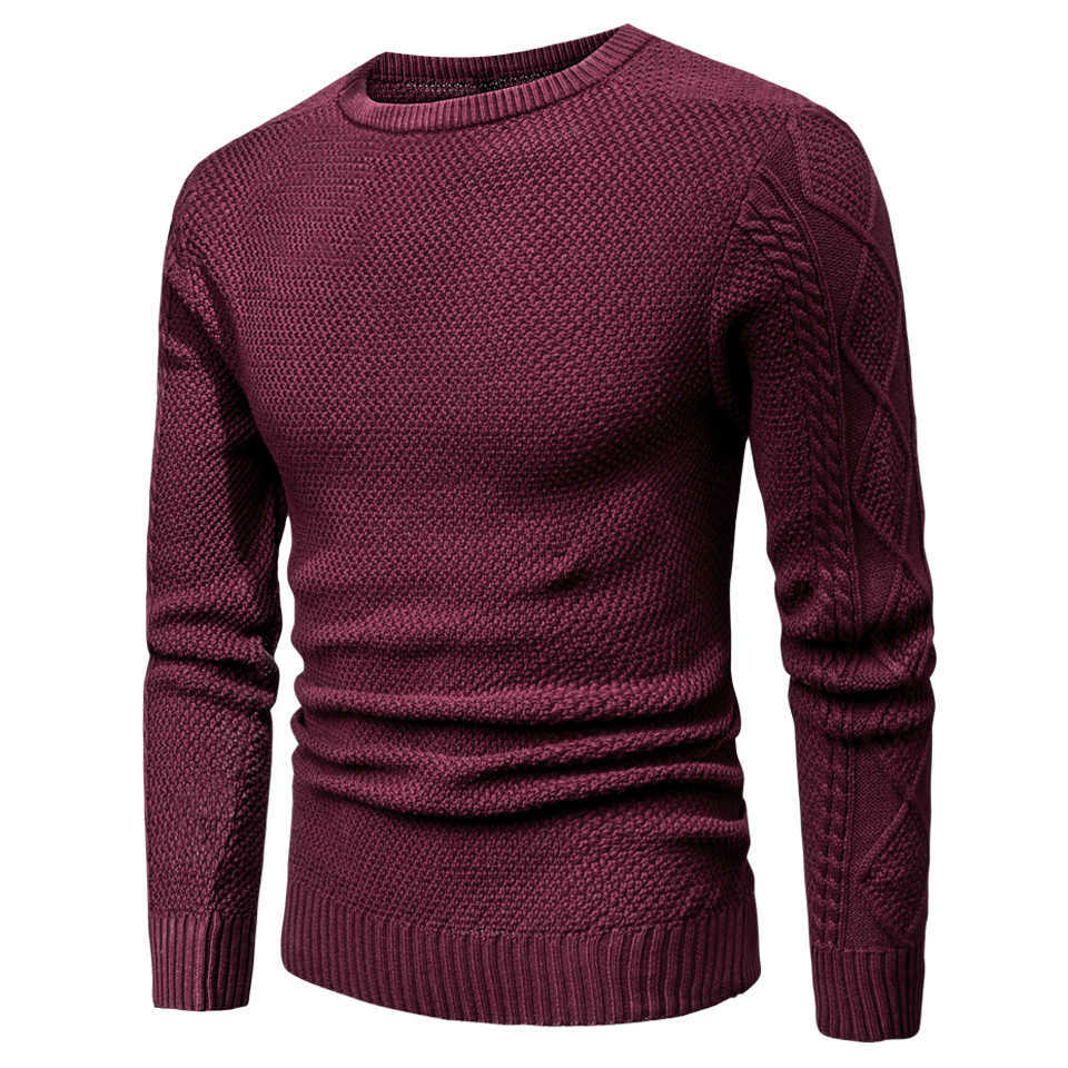 Luulla Men Spring Casual 100% Cotton Warm Sweater Pullovers Men Autumn Fashion 3D Geometric Soft Sweater Jumpers Men Plus 210818