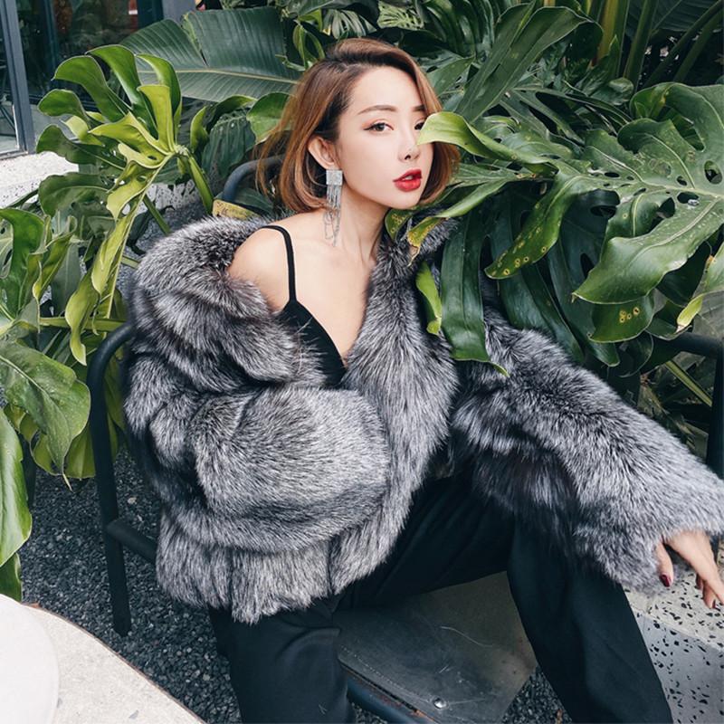 Women's Fur & Faux Coat Women Short Korean Fashion Imitation Winter Streetwear Abrigos Mujer Invierno 2021, Black
Women's Fur & Faux Coat Women Short Korean Fashion Imitation Winter Streetwear Abrigos Mujer Invierno 2021, Black