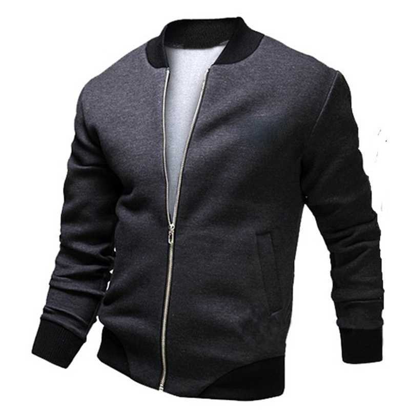 ZOGAA Men Jackets Male Streetwear Coats Men's Zipper Jacket Casual Streetwear Hip Hop Slim Fit Coat 210818