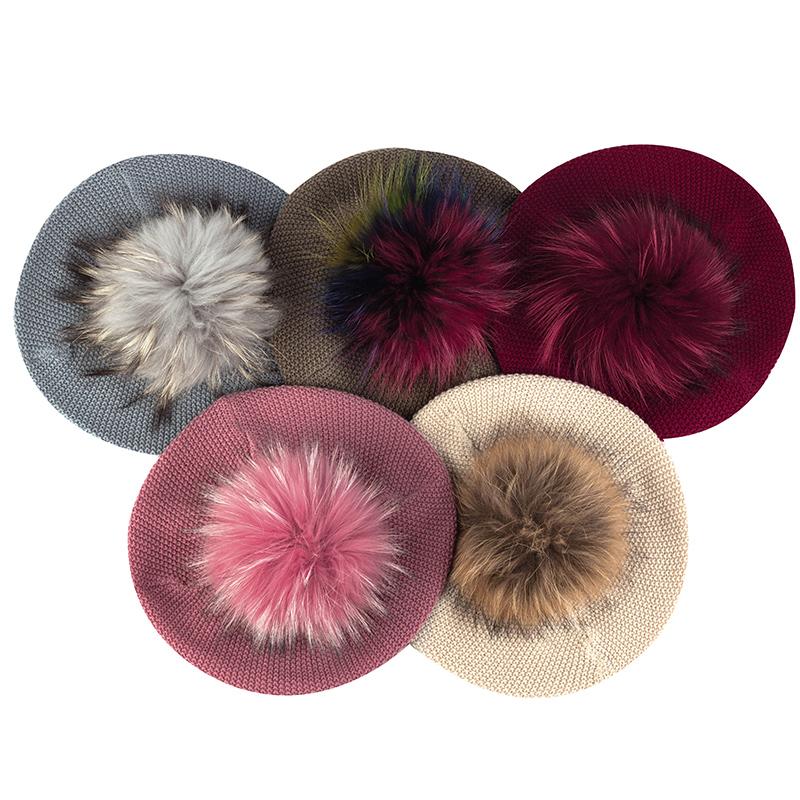 Berets Winter Raccoon Pom Beret For Women Korean Wild Acrylic Hats Female Girls Solid Color Painter Hat Fashion Slouchy Style, Khaki a
Berets Winter Raccoon Pom Beret For Women Korean Wild Acrylic Hats Female Girls Solid Color Painter Hat Fashion Slouchy Style, Khaki a
