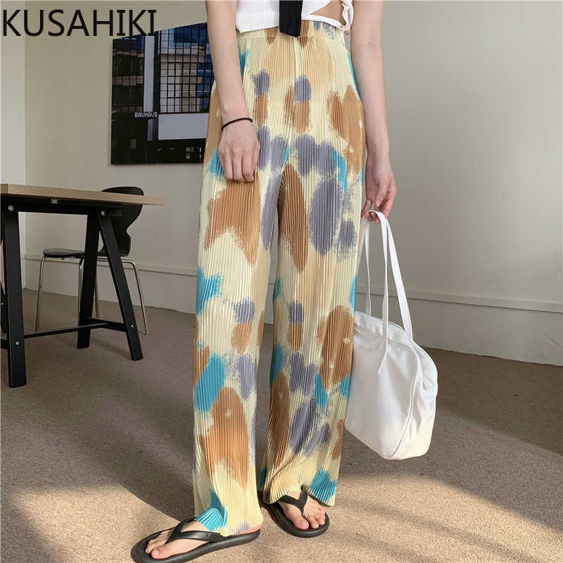 KUSAHIKI Summer High Waisted Causal Woman Pants Korean Tie Dye Long Trousers Wide Leg Pants Mujer Pamtalon 6J614 210602, Photo color
KUSAHIKI Summer High Waisted Causal Woman Pants Korean Tie Dye Long Trousers Wide Leg Pants Mujer Pamtalon 6J614 210602, Photo color