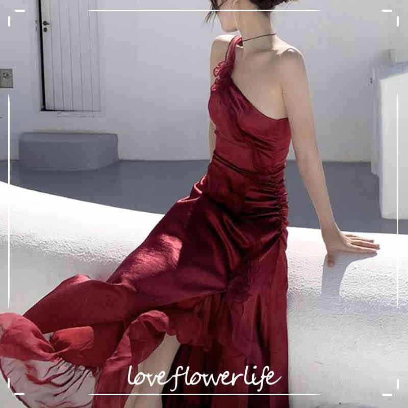 French Vintage Midi Dresses Women Sleeveless Elegant Sexy Dresses Korean Style Evening Party Dresses Females Summer Chic 210521, Claret
French Vintage Midi Dresses Women Sleeveless Elegant Sexy Dresses Korean Style Evening Party Dresses Females Summer Chic 210521, Claret