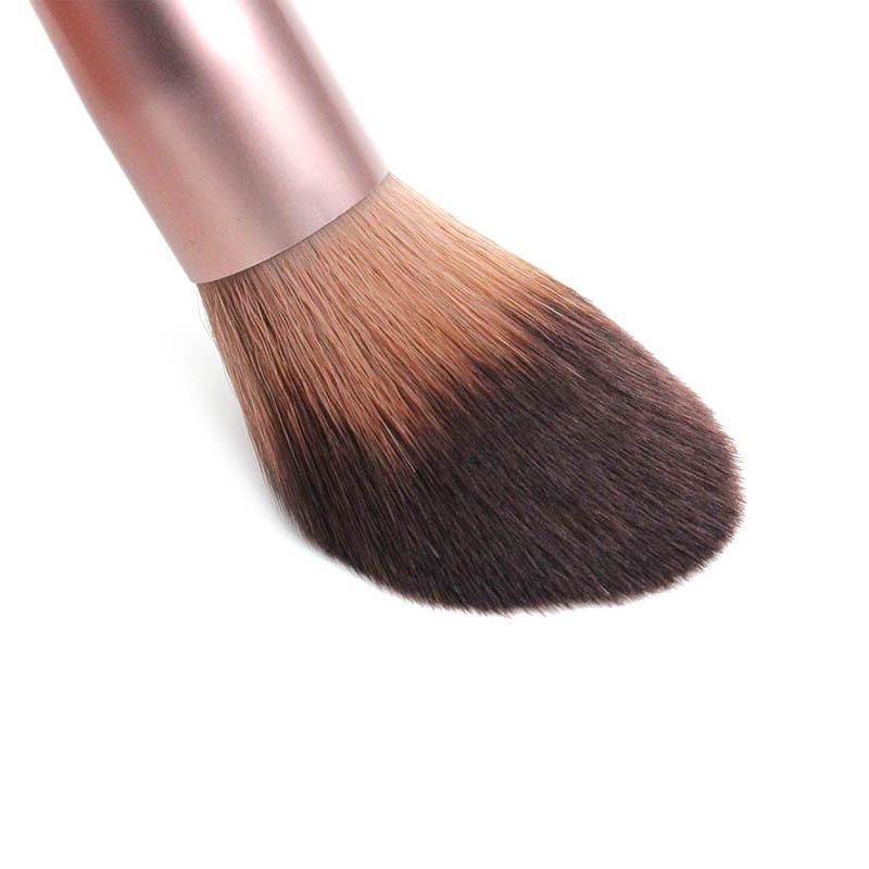 Makeup Brushes Wooden Handle Flame Brush, Highlight Brightening Loose Powder Beauty And Skin Care Tools