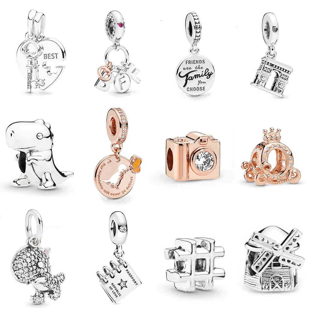 2019 100% 925 Sterling Silver Autumn 1:1 Dino the Dinosaur Series Charm Pendant Fit Diy Bracelet Europe Women Original Gift
2019 100% 925 Sterling Silver Autumn 1:1 Dino the Dinosaur Series Charm Pendant Fit Diy Bracelet Europe Women Original Gift