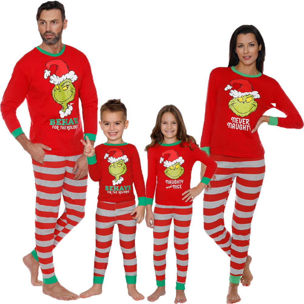 Matching Family Christmas Pajamas Toddler Boy Girl Unisex Grinch Sleepwear Nightwear H1014, Red
Matching Family Christmas Pajamas Toddler Boy Girl Unisex Grinch Sleepwear Nightwear H1014, Red