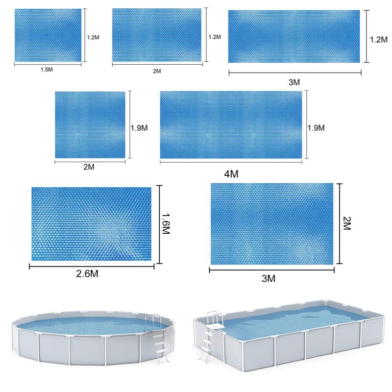 Bath Accessory Set Solar Tarpaulin Rectangular Swimming Pool Protection Cover PE Bubble Insulation Film For Indoor Outdoor Frame Accessories
Bath Accessory Set Solar Tarpaulin Rectangular Swimming Pool Protection Cover PE Bubble Insulation Film For Indoor Outdoor Frame Accessories