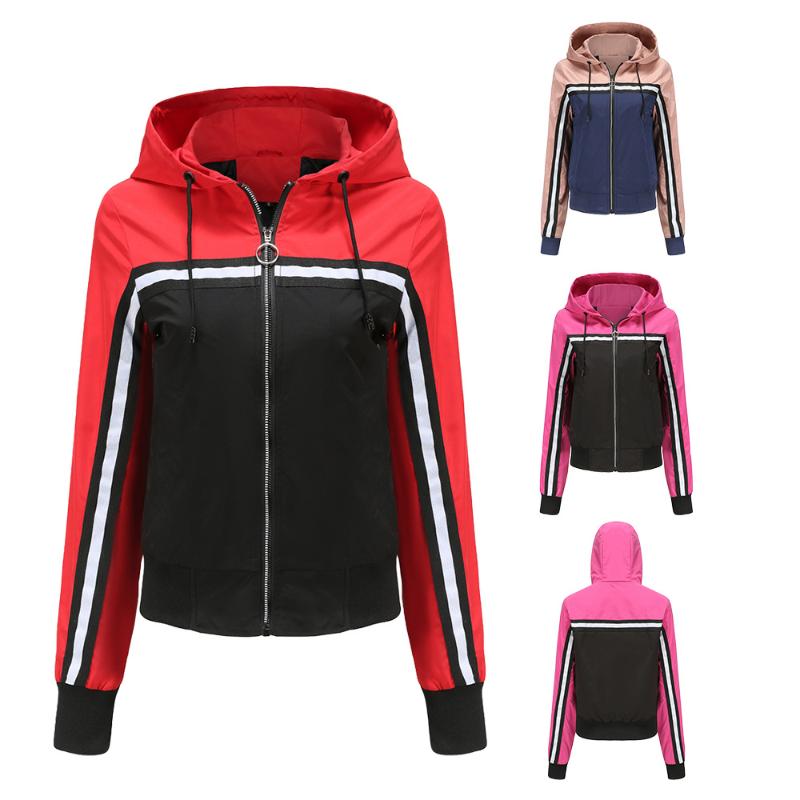 Women' Jackets 2021 Spring Autumn Hooded Jacket Women Thin Windbreaker Waterproof Outdoor Raincoat Korean Fashion Streetwear Woman, Red hood
Women' Jackets 2021 Spring Autumn Hooded Jacket Women Thin Windbreaker Waterproof Outdoor Raincoat Korean Fashion Streetwear Woman, Red hood