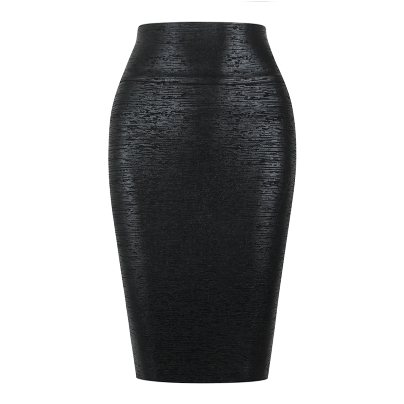 Bandage Skirts Fashion Sexy Arrival Summer Black Bodycon Party Celebrity Club 210619