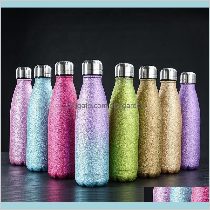 Drinkware Kitchen Dining Bar Home Garden 500Ml Shape Stainless Steel Vacuum Insulated Water Glitter Tumbler Cola Bottles Sports Thermo
Drinkware Kitchen Dining Bar Home Garden 500Ml Shape Stainless Steel Vacuum Insulated Water Glitter Tumbler Cola Bottles Sports Thermo