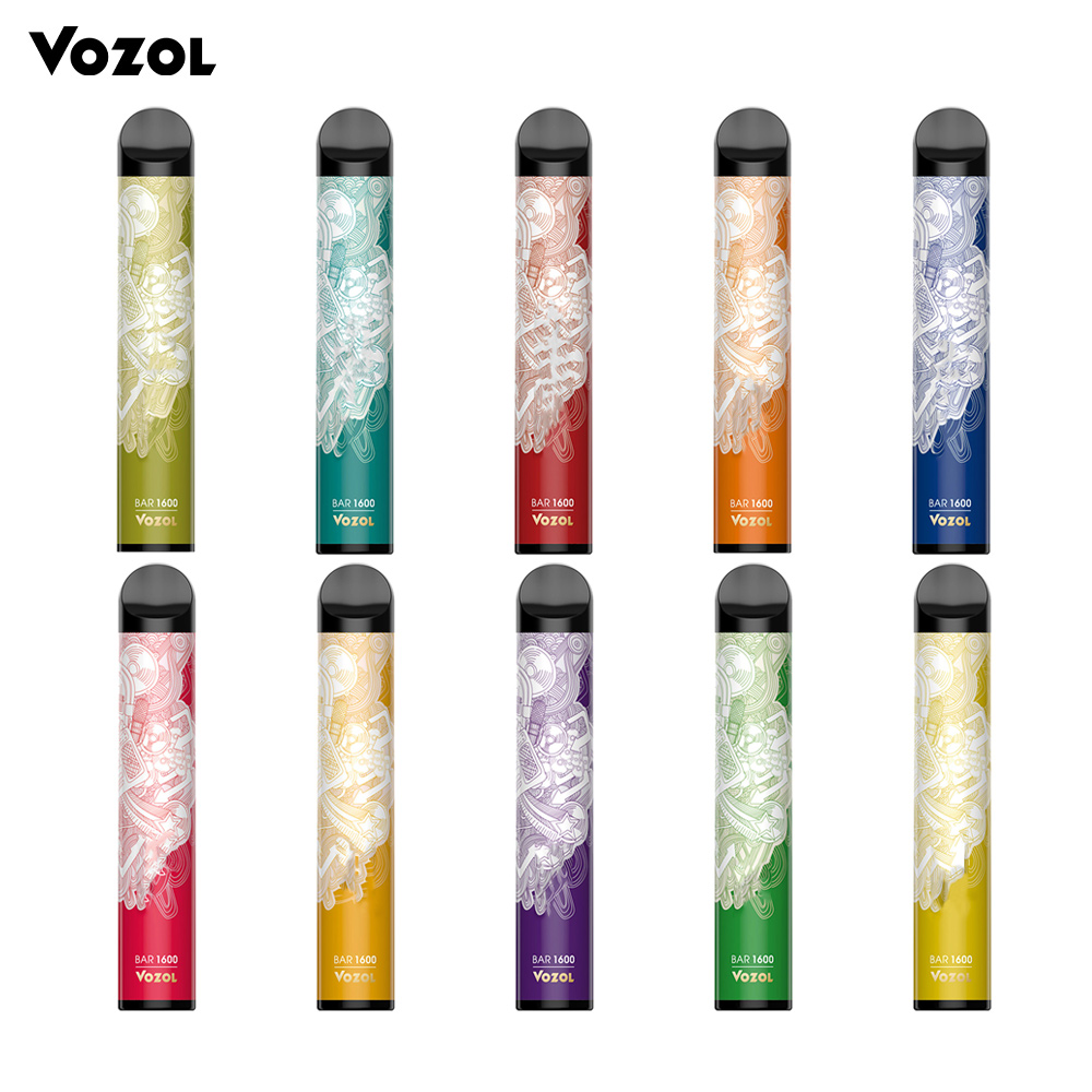 VOZOL Bar 1600 Disposable E Cigarette Vape Kit With 5ml Pre-filled 1600Puffs 850mAh Built-in AIO Pod Device 100% Authentic
VOZOL Bar 1600 Disposable E Cigarette Vape Kit With 5ml Pre-filled 1600Puffs 850mAh Built-in AIO Pod Device 100% Authentic