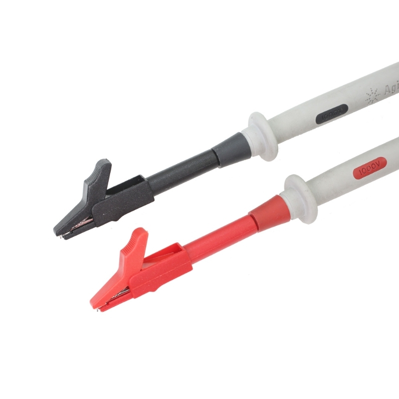 2 Pcs Full Protective Alligator Clips Crocodile Terminal for Professional Multimeters