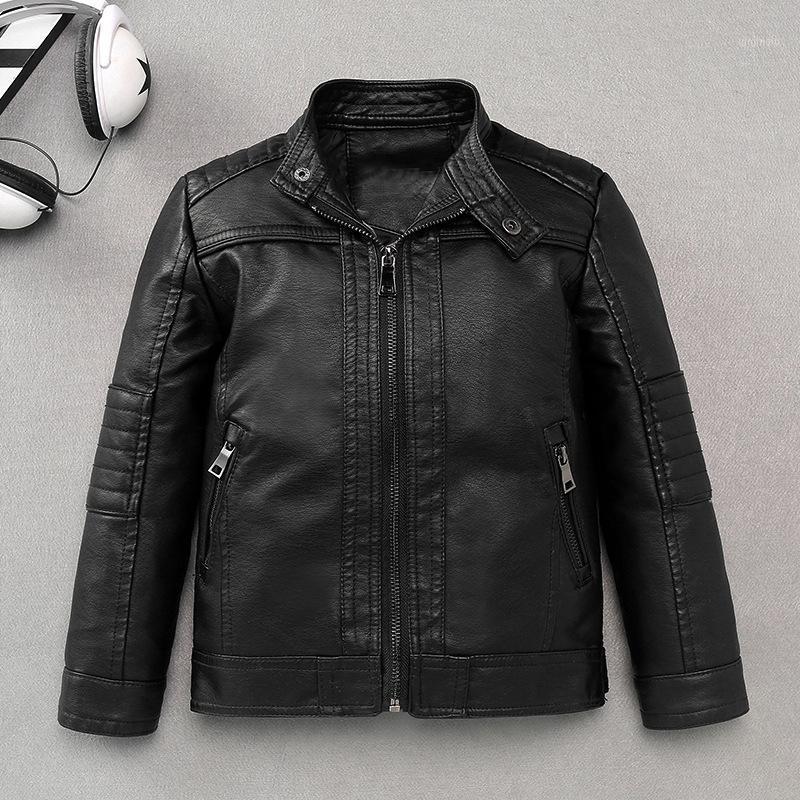 Jackets Baby Boy Fall Jacket Fashion Zipper Pu Leather For Kids Solid Color Black Coats Boys Clothes 8 Years Teenage Girls Coat, Blue;gray
Jackets Baby Boy Fall Jacket Fashion Zipper Pu Leather For Kids Solid Color Black Coats Boys Clothes 8 Years Teenage Girls Coat, Blue;gray