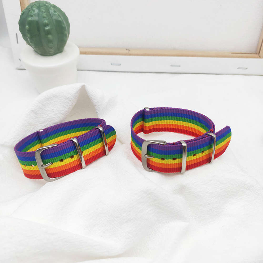 bracelet Black and white knitting hand rope six colors rainbow simple lovers Bracelet LGBT Jewelry Net red jewelry, Golden;silver
bracelet Black and white knitting hand rope six colors rainbow simple lovers Bracelet LGBT Jewelry Net red jewelry, Golden;silver