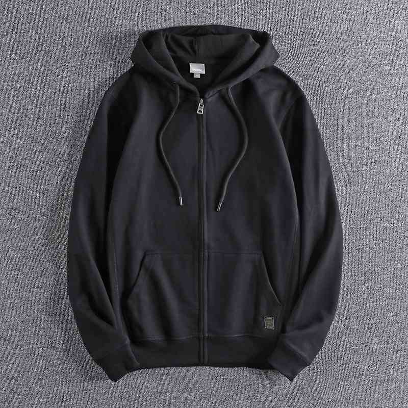 2010Washed cotton wool ring Hooded Sweater men's sports casual cardigan coat color versatile youth Hoodie, Black
2010Washed cotton wool ring Hooded Sweater men's sports casual cardigan coat color versatile youth Hoodie, Black