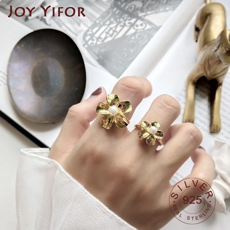 Cluster Rings 925 Sterling Silver For Women Fine Jewelry Flower Pearl Shape Creative Personality Retro Adjustable Birthday Gift, Golden;silver
Cluster Rings 925 Sterling Silver For Women Fine Jewelry Flower Pearl Shape Creative Personality Retro Adjustable Birthday Gift, Golden;silver