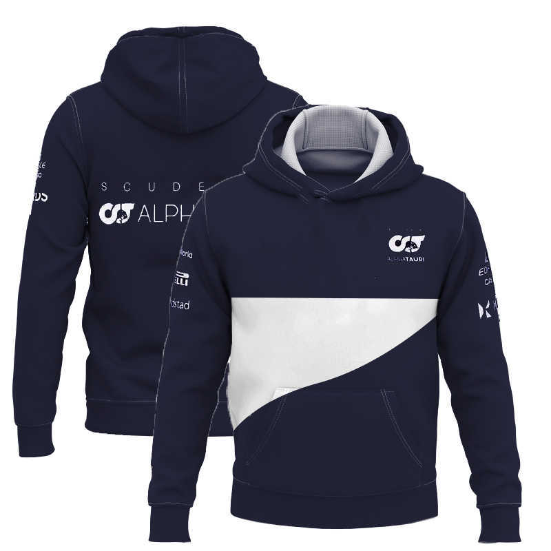 Spring/autumn F1 Scuderia Alpha Tauri Team Men's and Women's Leisure Sports Hoodie Motorsports Extreme Fans Jumper, Black
Spring/autumn F1 Scuderia Alpha Tauri Team Men's and Women's Leisure Sports Hoodie Motorsports Extreme Fans Jumper, Black