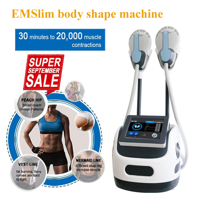 Teslashaping 2 handles ems hiemt slimming Muscle emslim body shape build stimulate painless non-invasive electromagnetic muscles machine
Teslashaping 2 handles ems hiemt slimming Muscle emslim body shape build stimulate painless non-invasive electromagnetic muscles machine