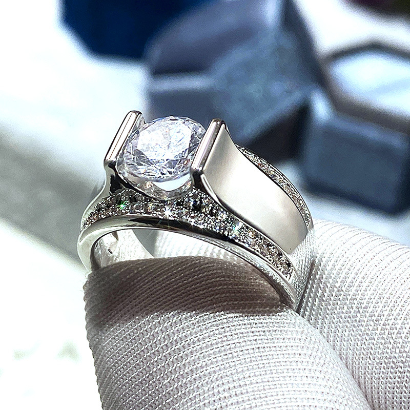 Cao Shi Cross-Border New Arrival European and American Style Womens Luxury High-End Wedding Ring Simulation Zircon Wedding Jewelry Wholesale, Slivery;golden
Cao Shi Cross-Border New Arrival European and American Style Womens Luxury High-End Wedding Ring Simulation Zircon Wedding Jewelry Wholesale, Slivery;golden